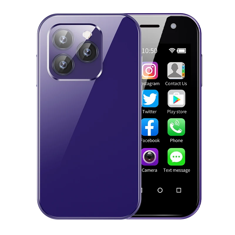 SOYES XS14 Pro 3.0 Inch 4G Mini Smartphone Android 9 Dual Sim Face