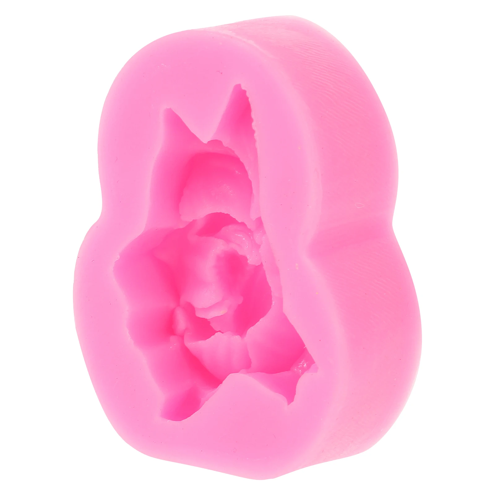 

Silicone Mold for Aromatherapy Candles Wax Melts Fudge Flower Shape Reusable Flexible Easy Demold Home Crafts Project
