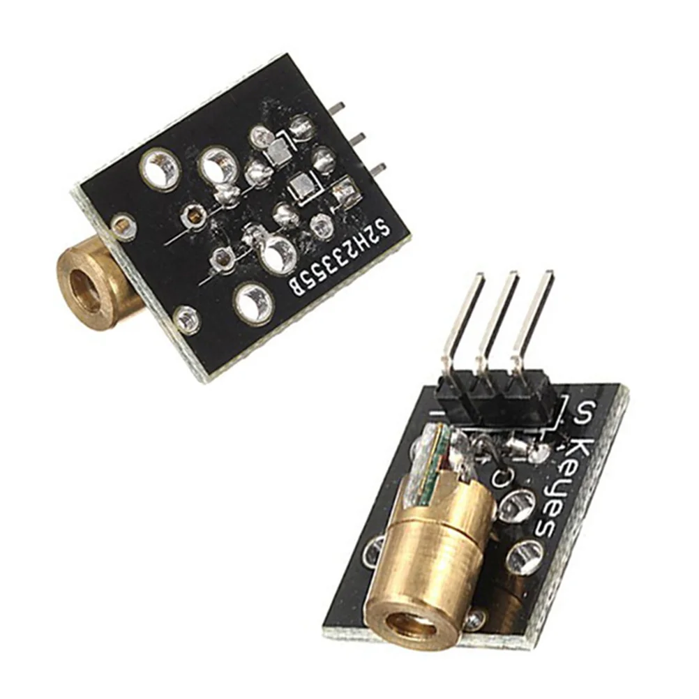 Ky-008 وحدة إرسال الصمام الثنائي 650nm 5V رئيس للتحكم في سرقة ديود الارسال الاستشعار متوافق Avr