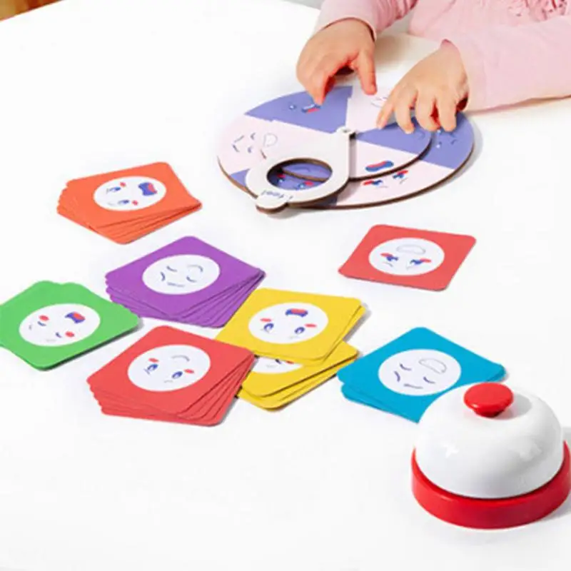 Emotion Wheel Mental Health Behavior Wheel Early Mental Health Feelings Wheel Toy For Preschool Kindergarten Elementary School