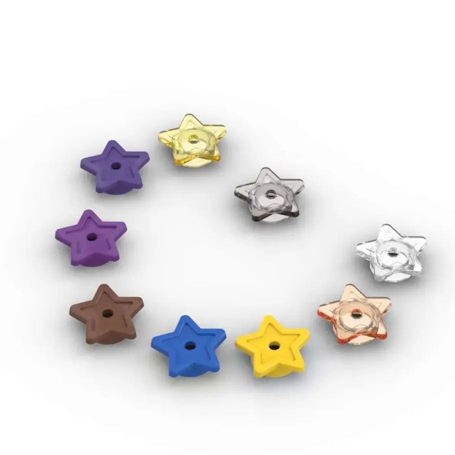 

Набор строительных блоков MOC 10 шт. 11609, высокотехнологичные круглые детали 1x1 с отверстиями для штифтов, игрушки-конструкторы, подарок для детей