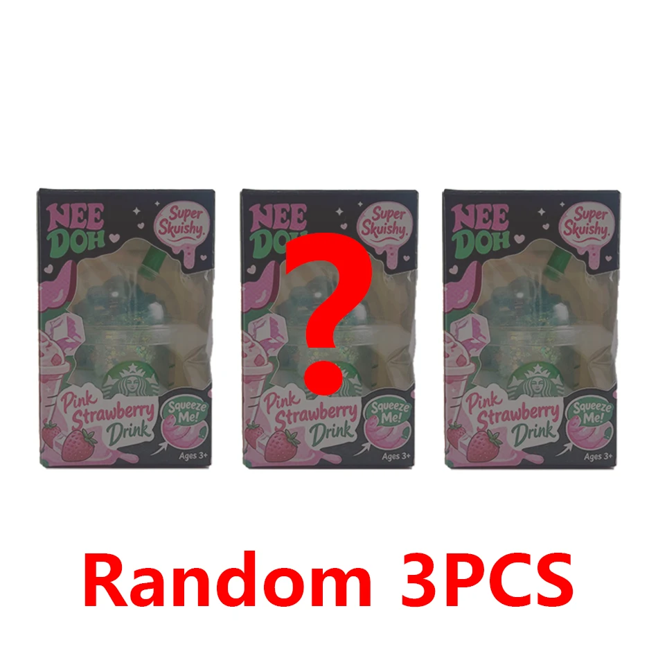 2026 Neue Need Doh Blind Box, Stressabbau-Trinkbecher, Sensorisches Quetschspielzeug, Buntes Squishy Stressabbau-Spielzeug, Geburtstagsgeschenk