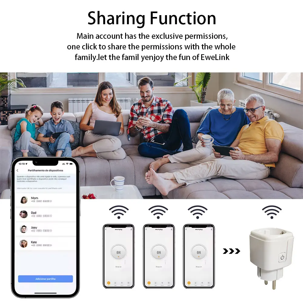 Zigbee smart sockets require a gateway to use and can not support tuya .• Voice Control :Control your electrical devices with y