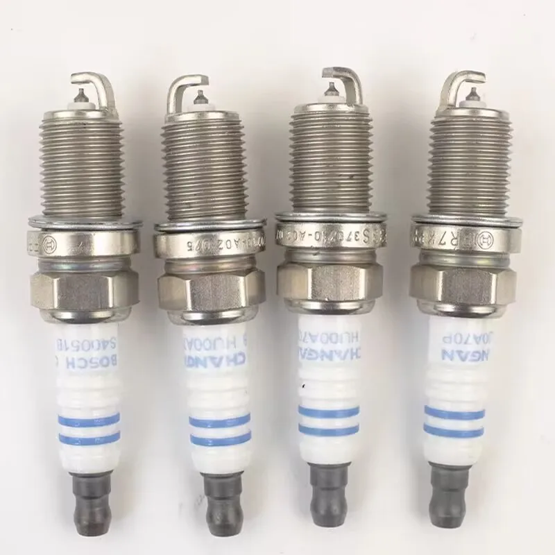 4pcs Dual Iridium Spark Plugs for Chinese CHANGAN CS75 CS95 SUV 1.8T 2.0 JL486 Engine Autocar motor part K002-1600