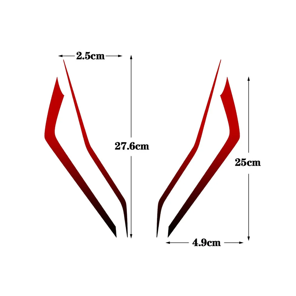 for QJMOTOR 600 350 250 Front End Stickers Waterproof Sunprotection Reflective Motorcycle Modification Stickers Accessories