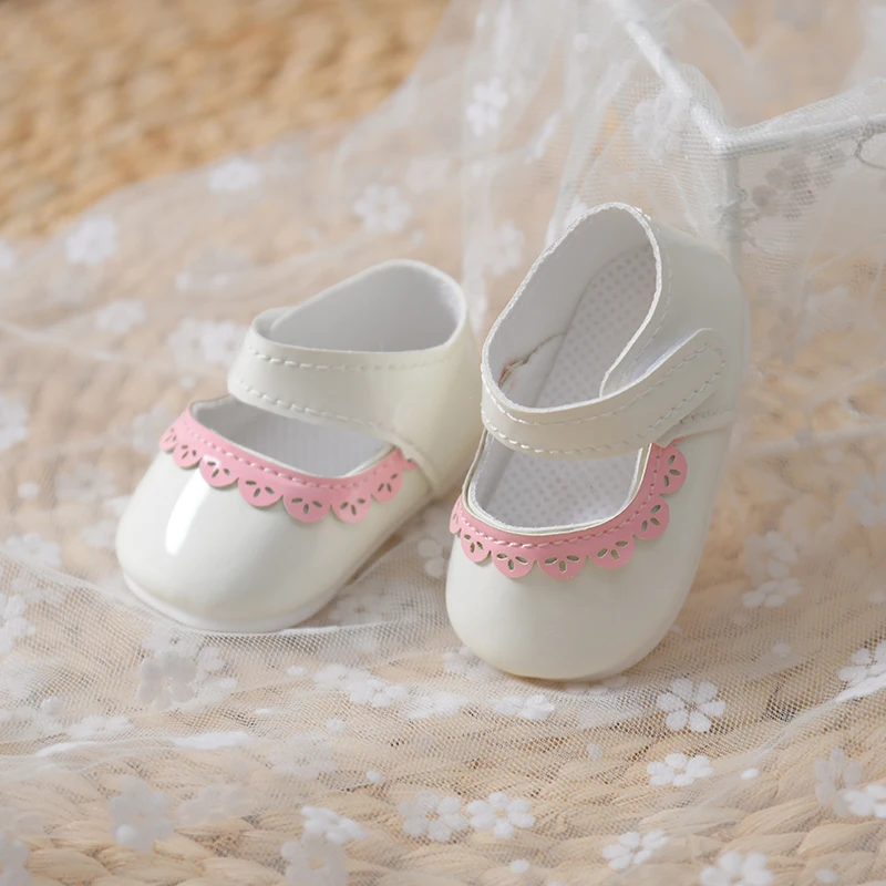 Chaussures De Poupée 18 Pouces – 1 Paire En PU, Décoratives, Remplacement, Cadeau Collectionneur