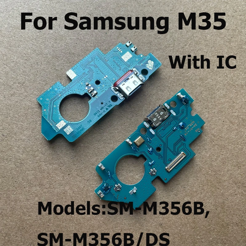 

Новинка для Samsung Galaxy M35, USB-порт для зарядки, док-разъем, разъем, плата для зарядки, гибкий кабель