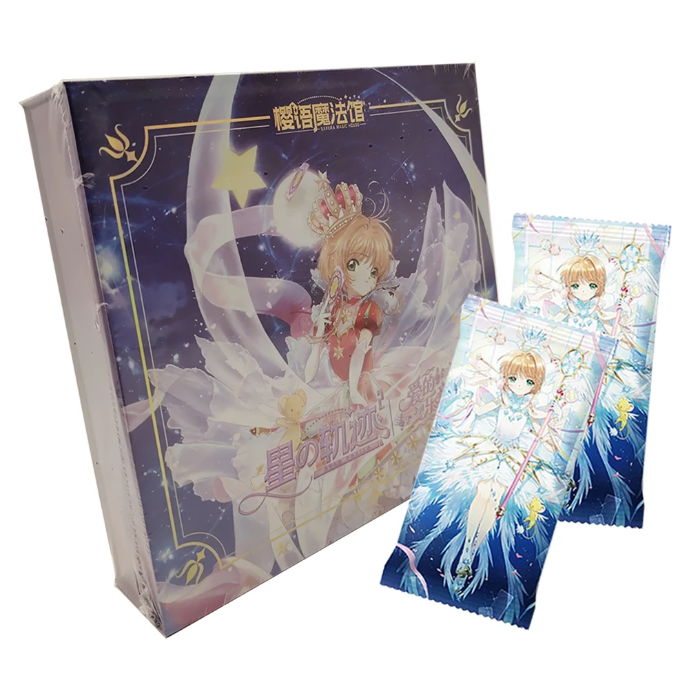 Card Captor Sakura Collection Card Christmas Family Party Surprise Gift for Teenagers Popular Magic Anime Limited Peripheral Toy