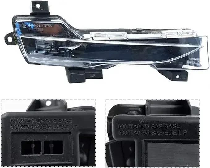 Front Bumper Fog Lights Tesla Model 3 / Y 2017-2023 Asian European version Driving Turn Signal Lamp 1077391-00-C 1077392-00-C