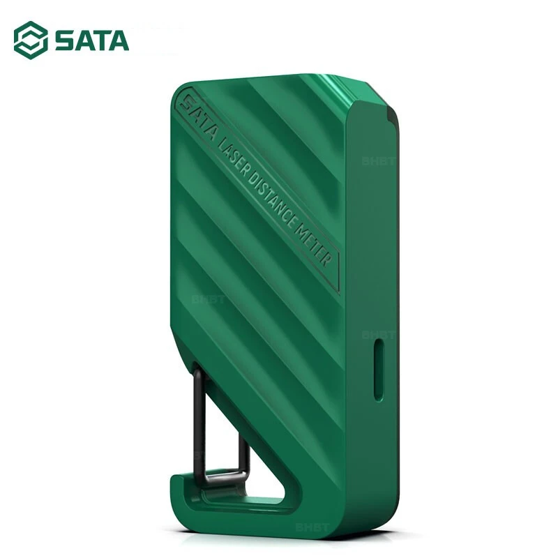 Imagem -06 - Sata-mini Handheld Rangefinder Eletrônico Régua Laser Tela Oled Alta Precisão Medidor de Distância Ferramentas de Medição Dupla