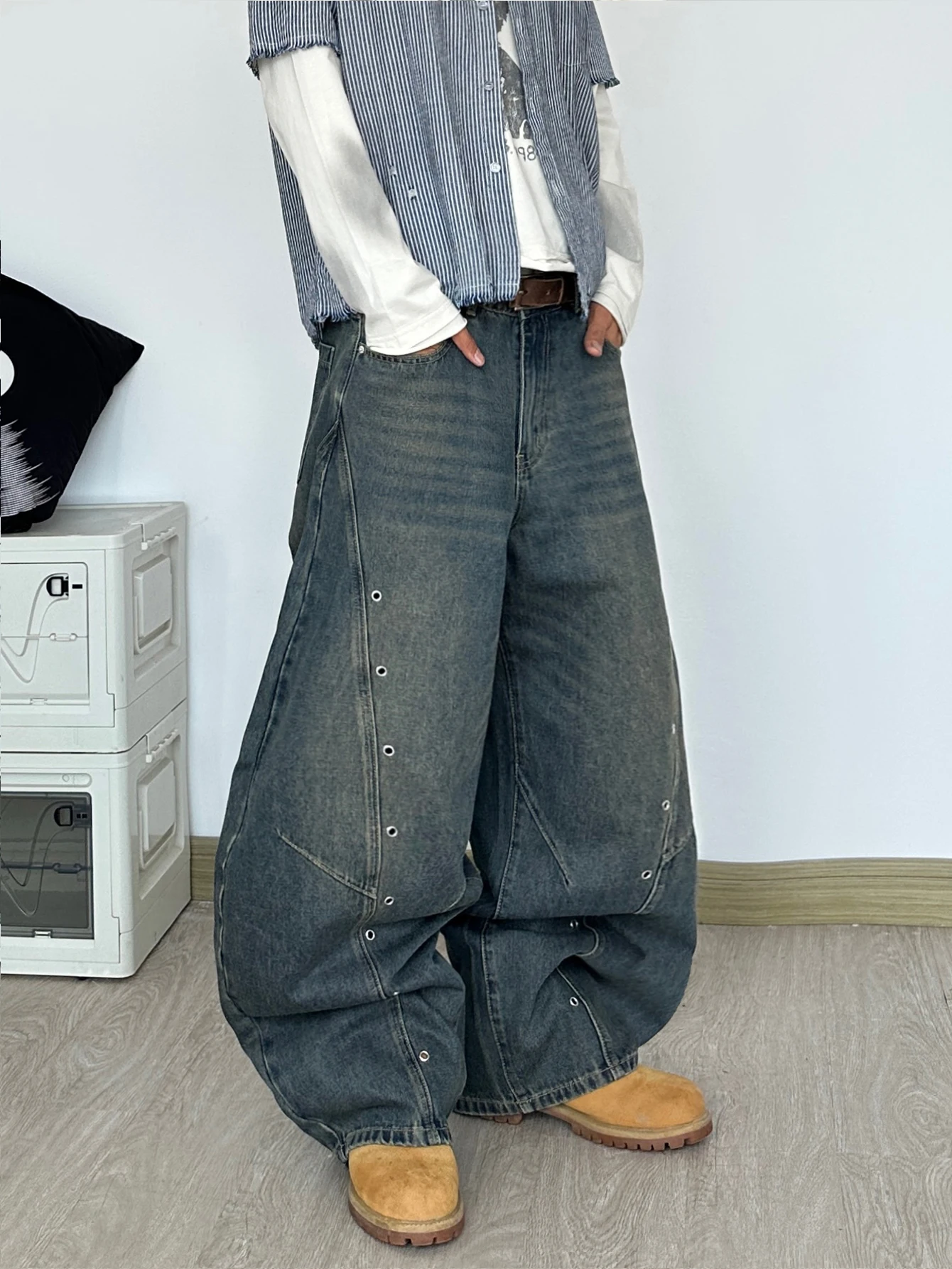 Erkek Çok Yönlü Kot Pantolonla - Men'S Fashion With Baggy Jeans incelemesi ve fiyatı