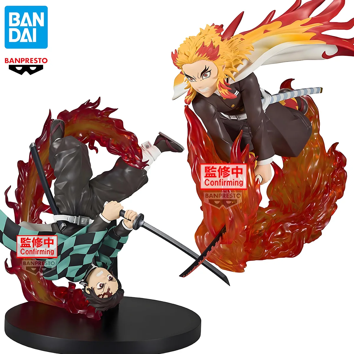 

In Stock Original BANDAI BANPRESTO Demon Slayer Kamado Tanjirou Rengoku Kyoujurou VIBRATION STARS PLUS Anime Character Toy Gifts