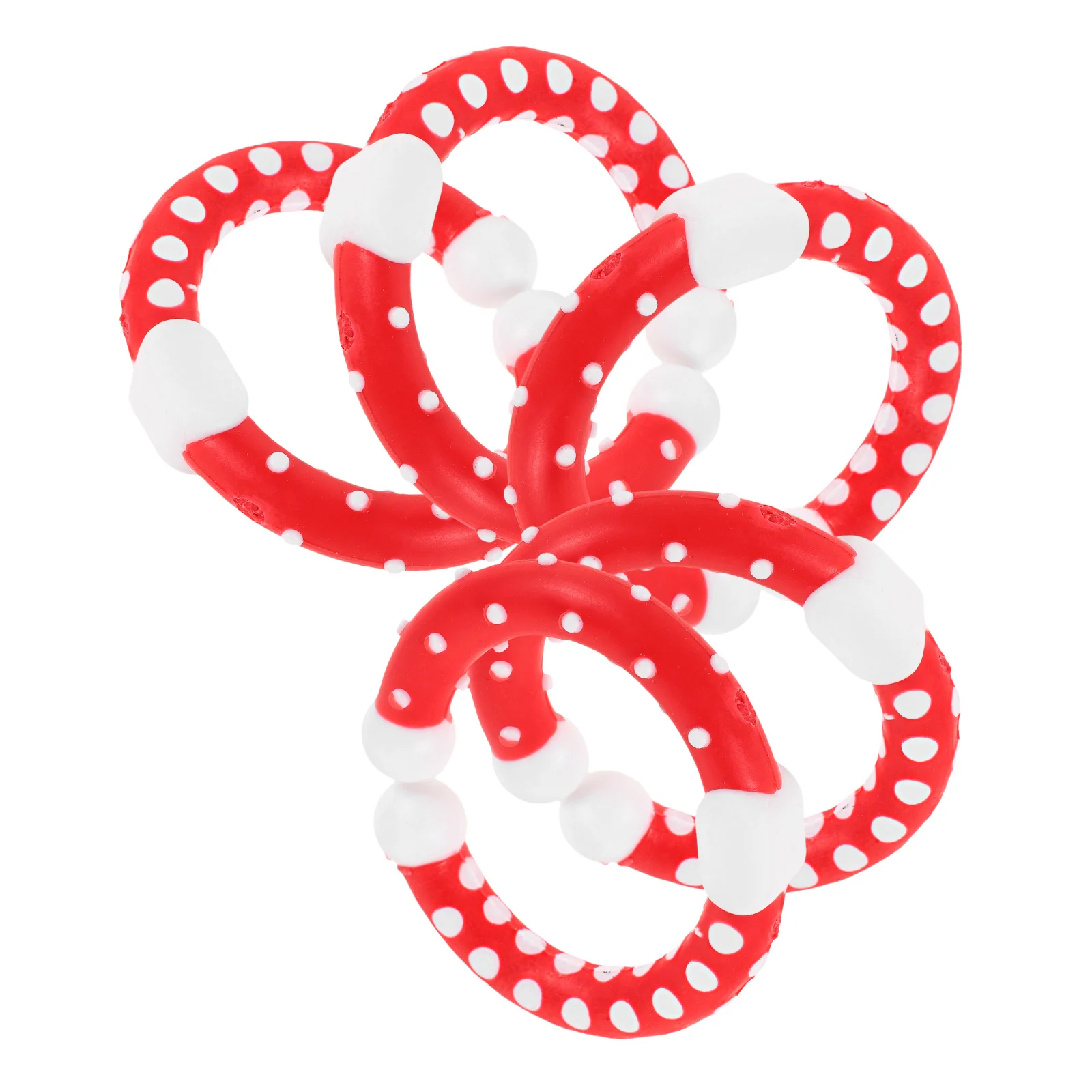 

5Pcs Infant Soft Flexible Silicone Baby Molar Wearable Teething Bracelets Lightweight Hand Grasp Soother