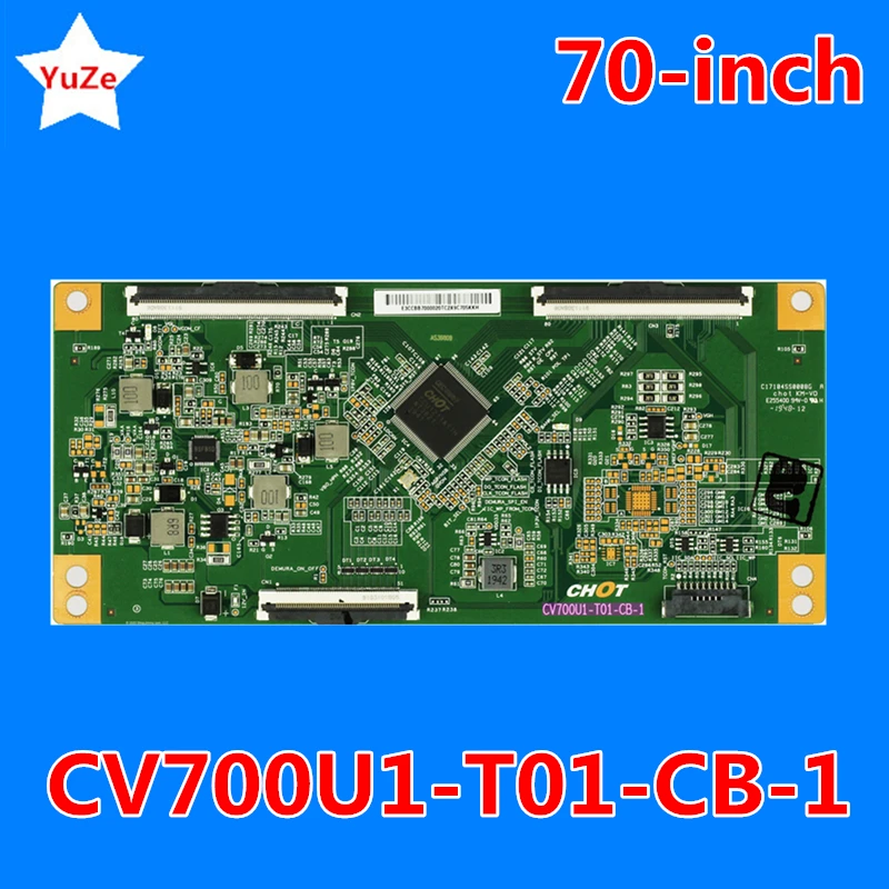 

CV700U1-T01-CB-1 T-con Board for 70'' 70 inch V705-H1 V705-G1 70R6270F L70M5-RA HZ70E3D 70PG6774 TV Logic Board CV700U1 T01 CB 1