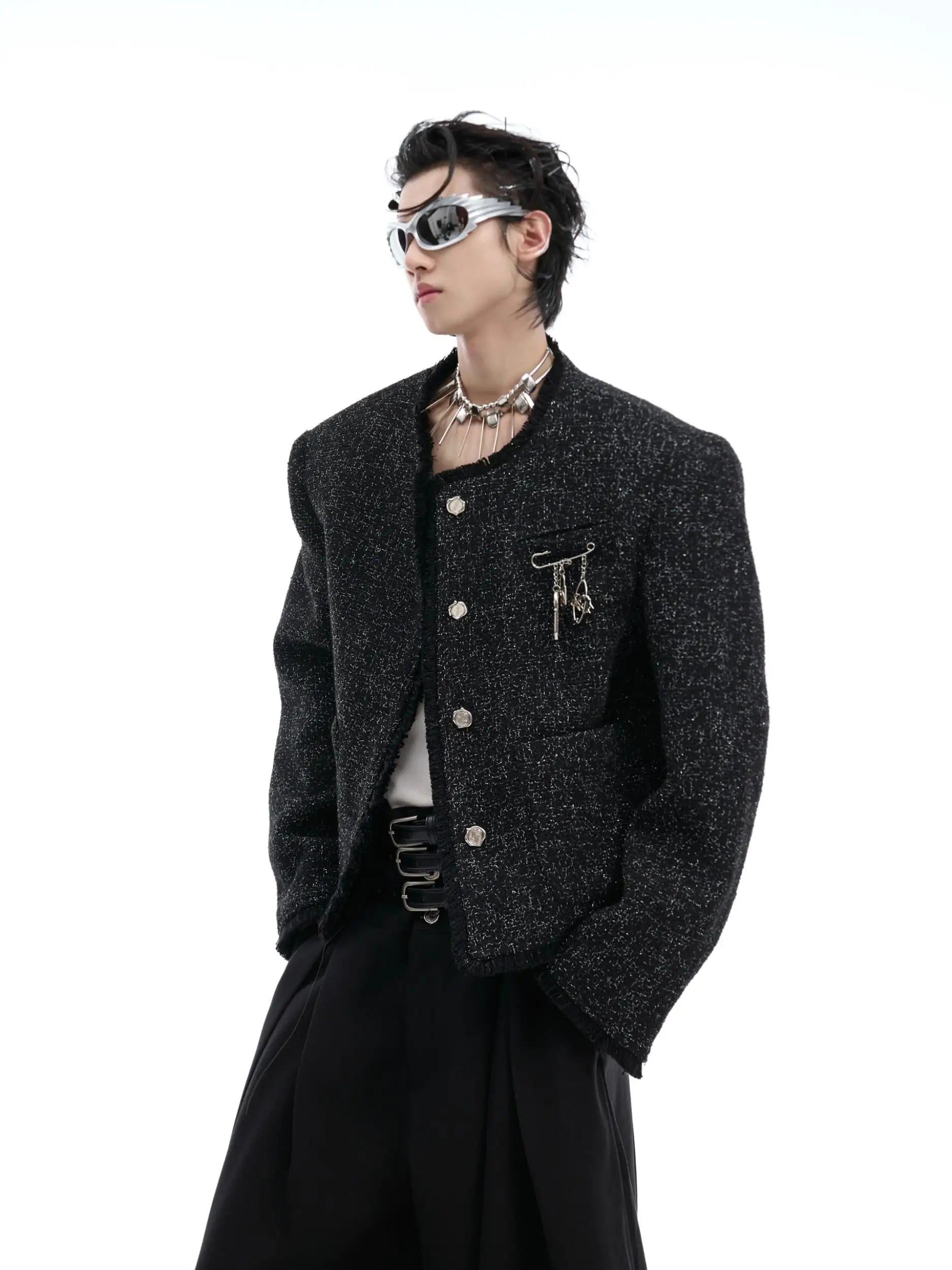 

Мужская стеганая куртка Bla ort, осенняя одежда High Faion Sensation, крутая модель M, верхняя одежда CleanFit M