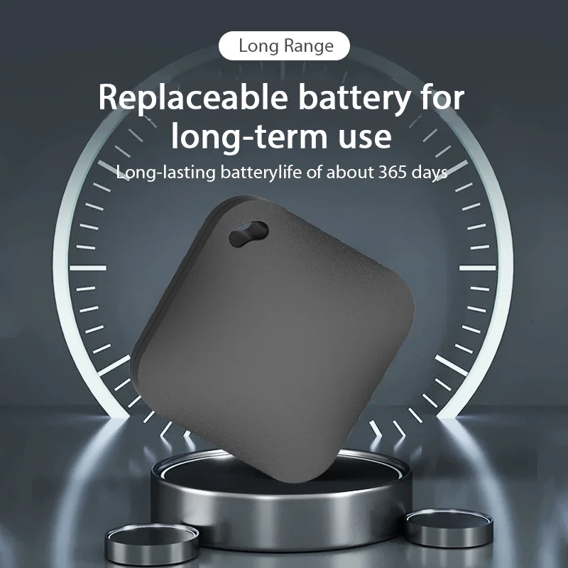 Mini Bluetooth Key Finder Works with iOS Find My APP Global Network Smart Tag Tracker for IOS 14.5 System Item Locator for Bags