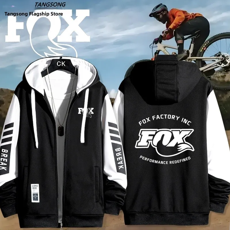 

ex Casual Mountain Bike Logo Open Cardigan Jaet Windproof Long Sve Polyester Fabric Autumn Season Racing T Edition