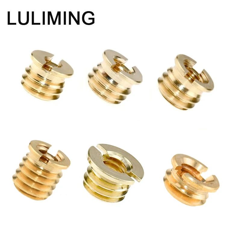6PCS/lot 3/8 to 1/4 M4 M5 M6 Camera Conversion Screw Ballhead Adapter Nut Tripod Ballhead Photography Equipment Accessories