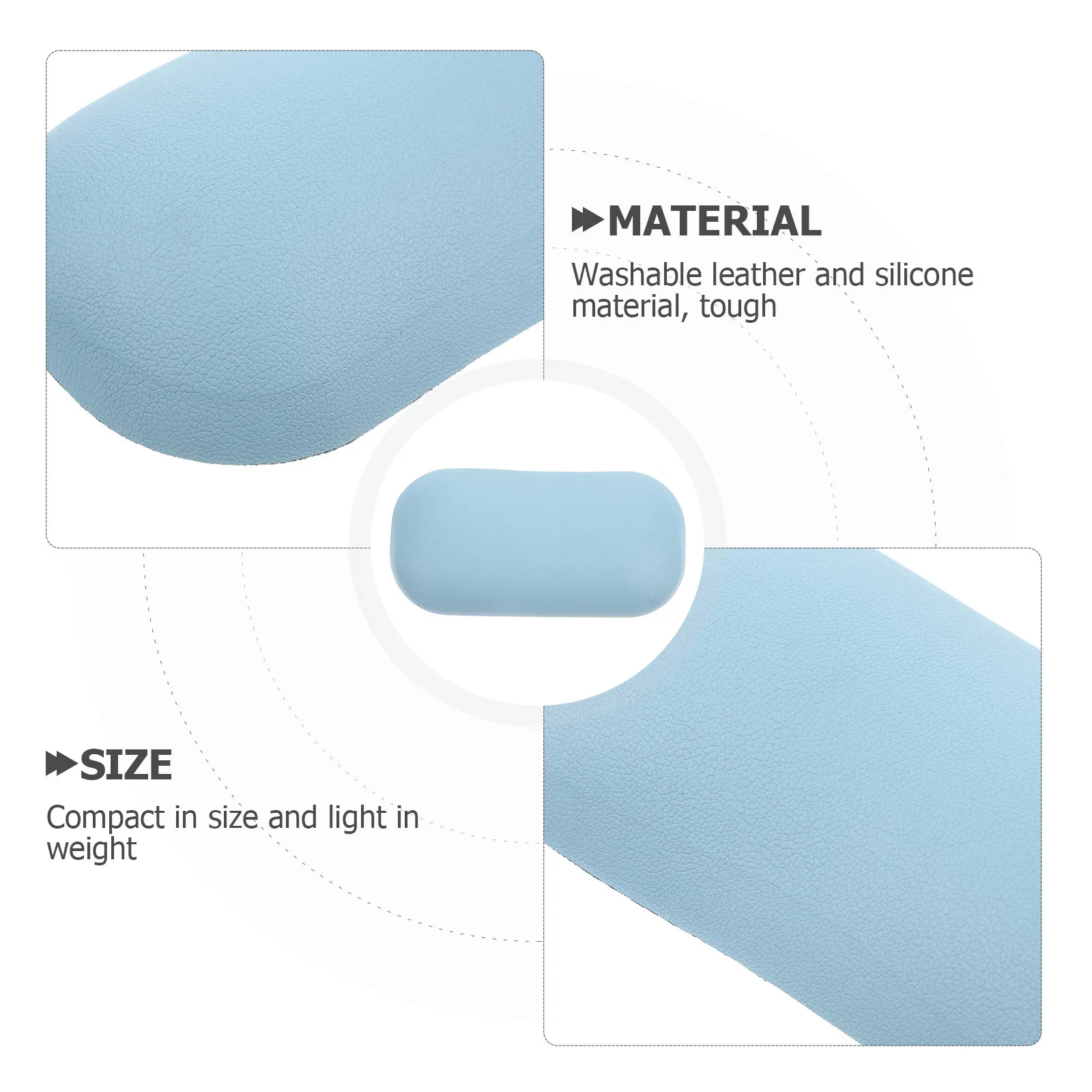 

Ergonomic Wrist Support Cushion For Keyboard Mouse Comfortable Office Gaming Wrist Rest Pad Compact Lightweight Computer