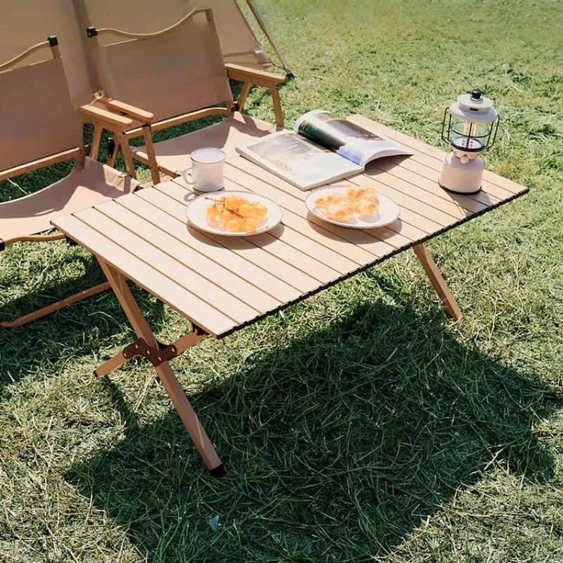 

Stainless Steel Folding Camping Table Backpacking Multi Camping Table Function Portable Klapptisch Camping Accessories