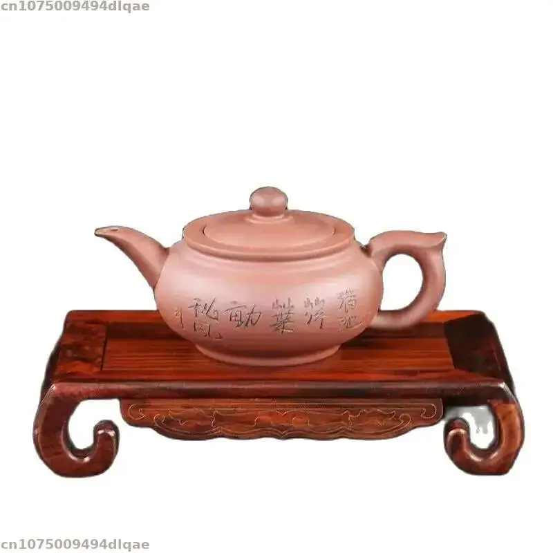 Redwood Bent Leg Display Base Mini Model Sculpture Display Stand Plant Base Teapot Incense Burner Decorative Base