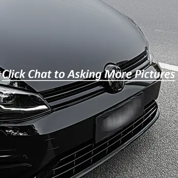 適用於高爾夫7/7.5 Rline的2/3件套汽車格柵裝飾條,大眾亮黑色標誌覆蓋條,汽車貼紙,汽車配件 12 最佳銷售 座椅黑色標誌 - №6