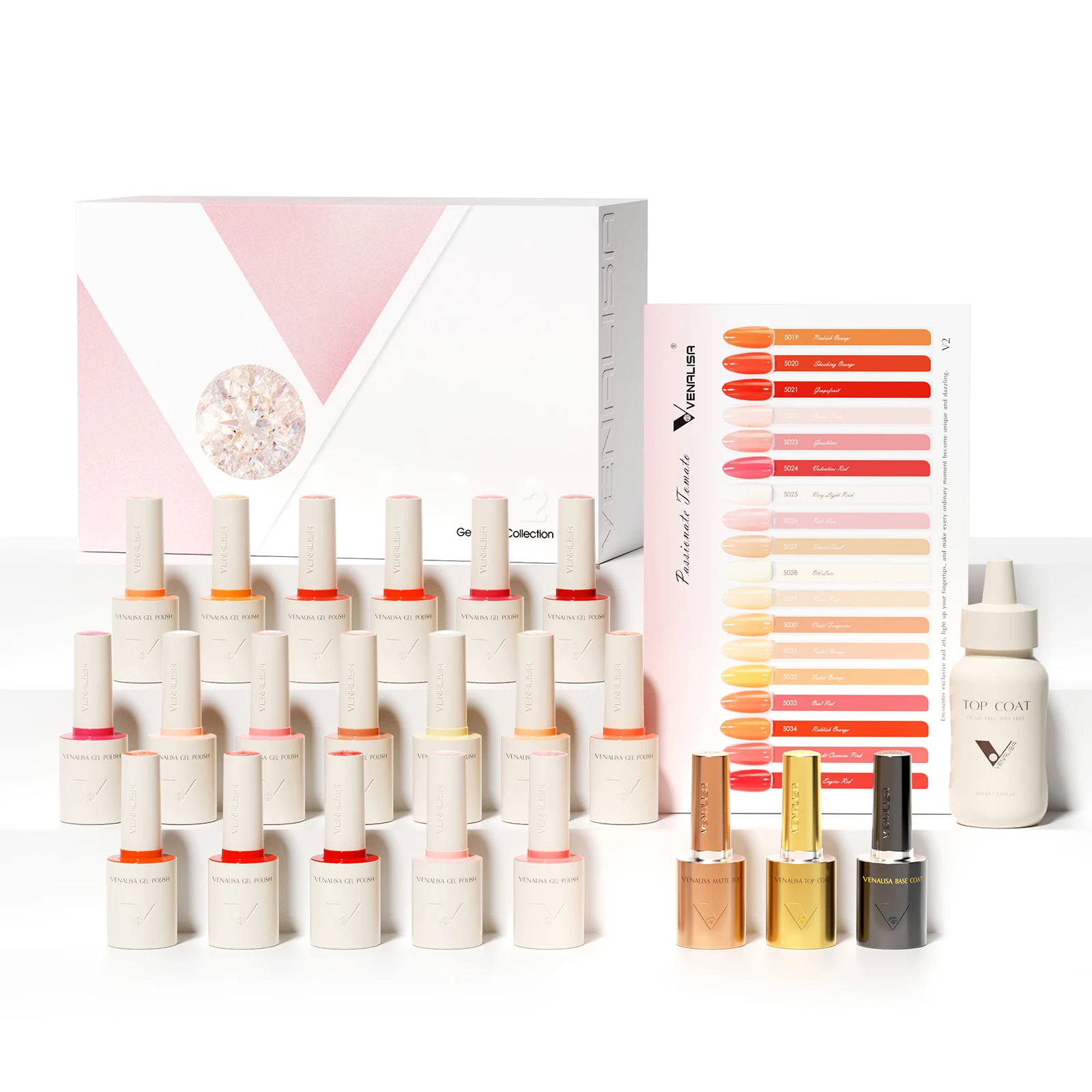 V7 1Set VENALISA Winter-Herbst-Kollektion Komplettset 10ml HEMA-frei TPO-frei Veganes Nagelgel-Farbsortiment Markenkoffer – Detail 20