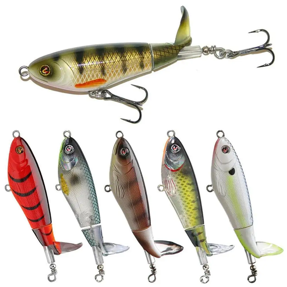 

90mm/14.2g Premium Fishing Lures With Hooks Long Casting Floating Fishing Bait For Bass Pike Perch