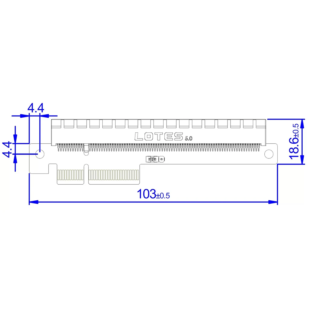 ADT PCIe5.0 X16 zu Gen-Z 4C+/SFF-TA-1002 EDSFF Adapterkarte EDSFF 4C+ Erhöhte Test-Schutzkarte unterstützt Gen5 PCI-E 5.0 512Gbps – Detail 21