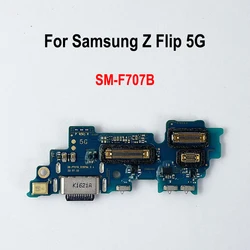 Charging Flex For Samsung Galaxy Z Flip 5G SM-F707B USB Charge Port Jack Dock Connector Charging Board Flex Cable