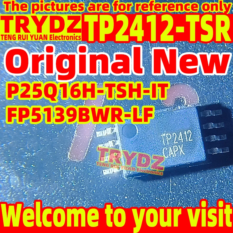 20-5pcs Original New FP5139BWR-LF TP2412-TSR P25Q16H-TSH-IT TSSOP-8