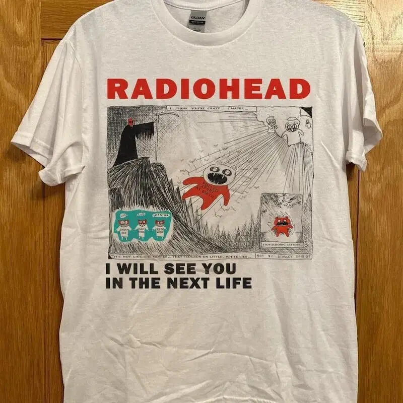 2018 Radiohead Thom Yorke Tracklist Band V t g VtgT Shirt AN30102 long or short sleeves