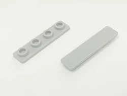 *Tile 1x4 with knobs Inv. *  1646 20 pcs DIY enlighten block brick part No. Compatible With
