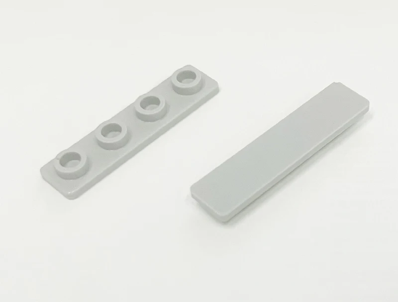 *Tile 1x4 with knobs Inv. *  1646 20 pcs DIY enlighten block brick part No. Compatible With