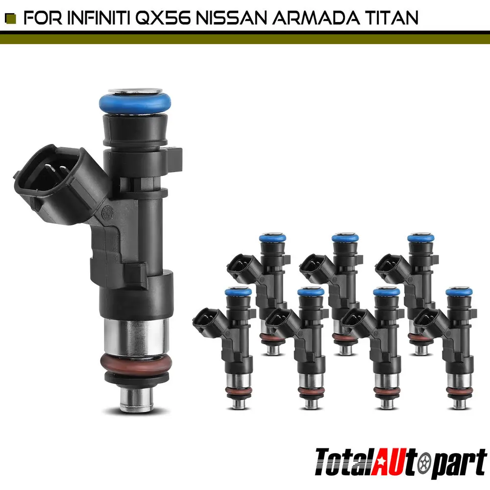 

8Pcs Fuel Injector for Nissan Armada NV2500 NV3500 2012-2019 Infiniti QX56 5.6L