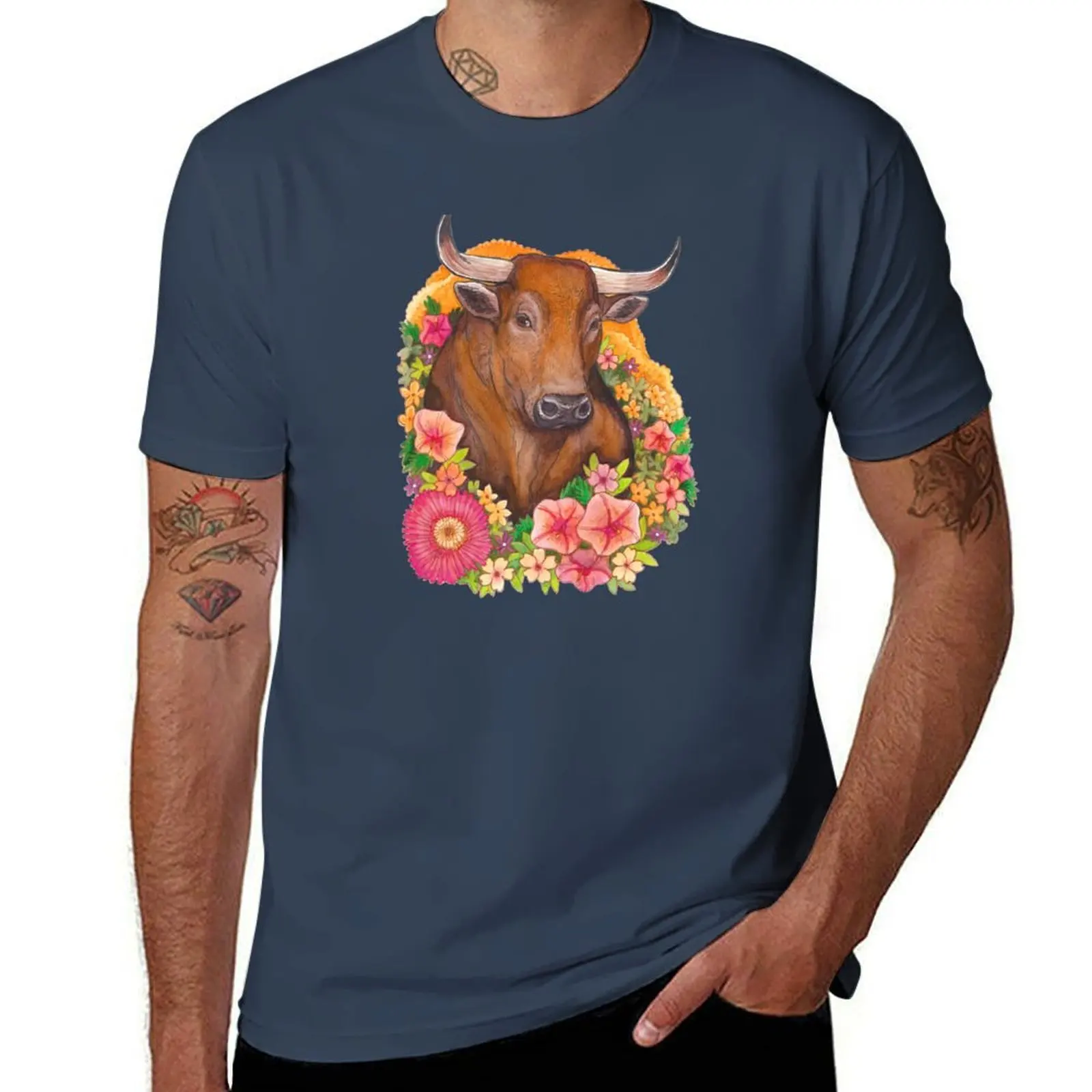 Ferdinand Story The of T-Shirt Basic Solid Color Casual Tee Shirt