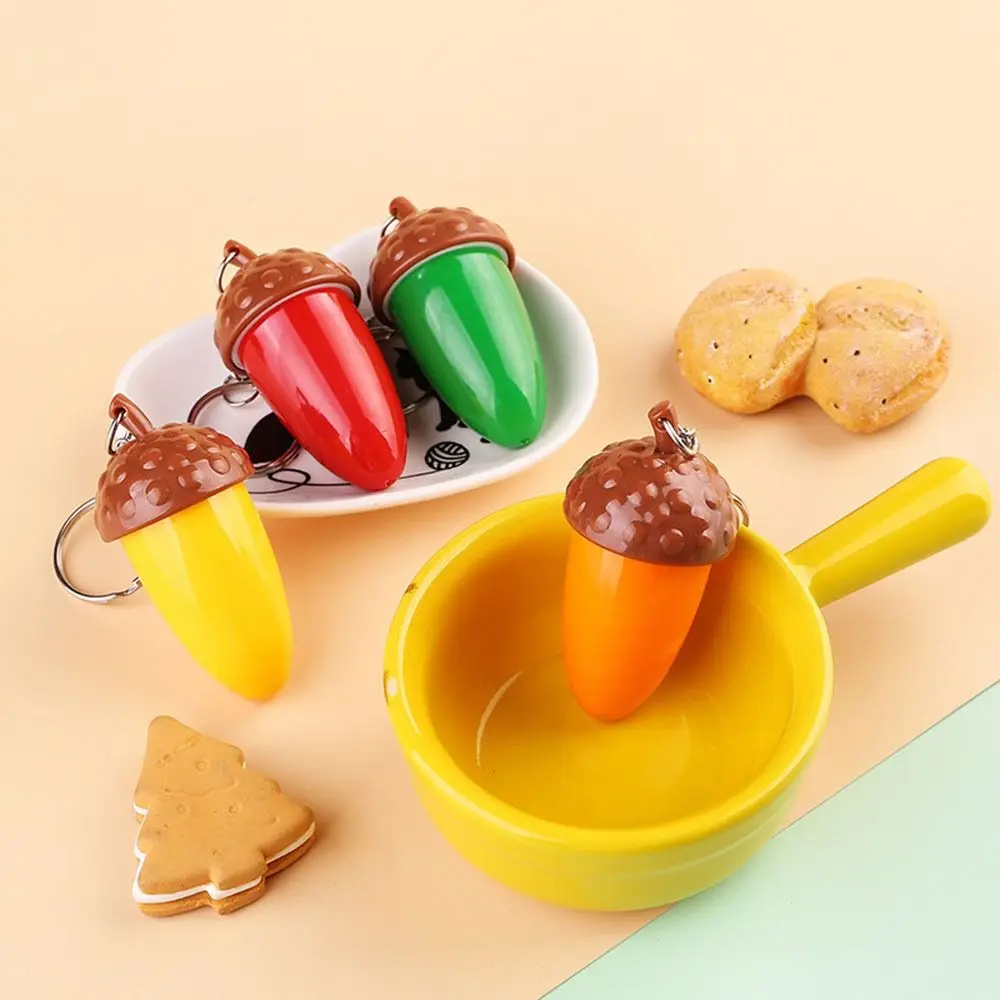 Small Creative Ballpoint Pen Telescopic Pine Cone Shape Signature Pen Mini Portable Cute Ballpoint Prizes