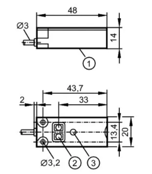 

KQ6001 Capacitive Proximity Switch