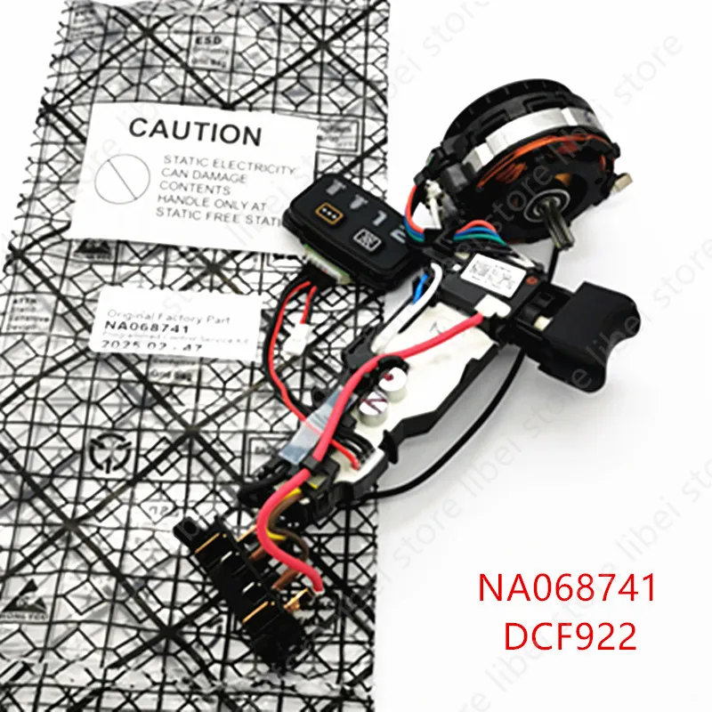 NA068741 Switch Motor Assembly Module Replace For Dewalt DCF921GP2 DCF921/E1 DCF922 DCF922NT DCF922M2 DCF922P2 DCF923/GP2/E1/B