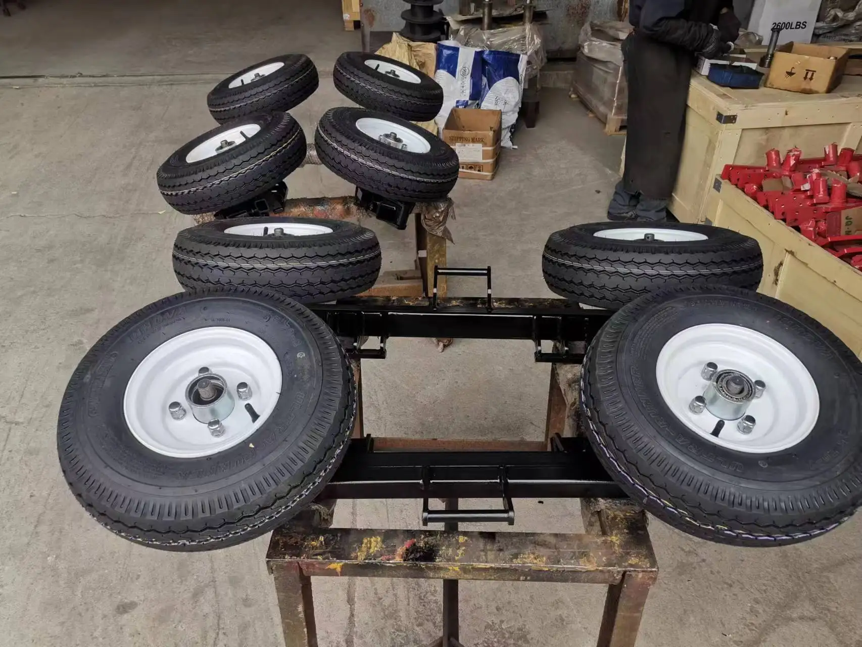 Car Dolly Trailer Jack Wheel Mover Vehicle Towing Essential Auto Repair Tools