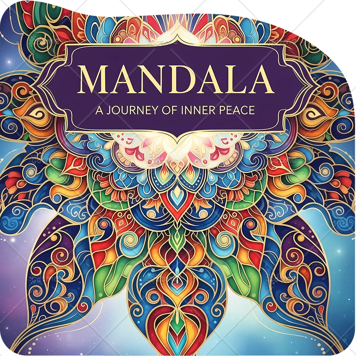 MANDALA Coloring Book for Adults Cute Cozy Daily Activities Irregular Patterns for Relaxation (Cozy Spaces Coloring)