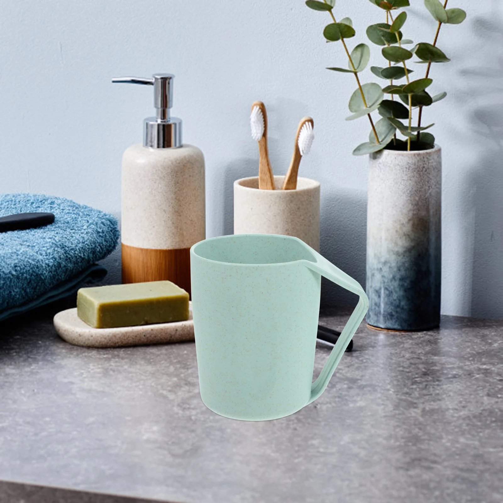 

Toothbrush Holder 480 Ml Travel Tooth Cup Lightweight Small Size Portable Toothpaste ganizer Tube Brushing Mug Storage