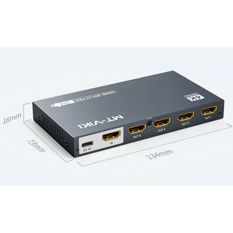 MT-SP104M عالي الوضوح 1 في 4 خارج موزع HDMI #3