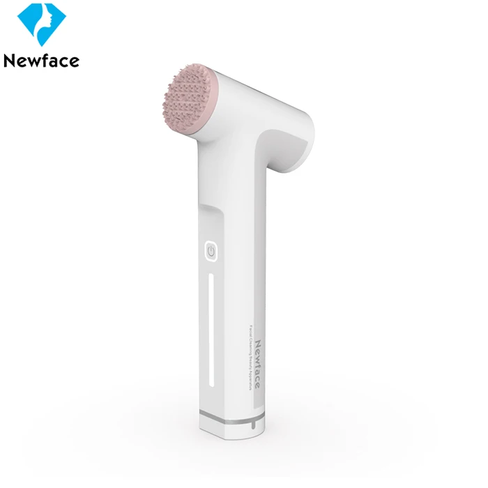 NewFace Portable Cuidado De La Cara Piel Facial Cleanser Blackhead Remover Massage Brush Exfoliating Beauty Skin Scrubber Device