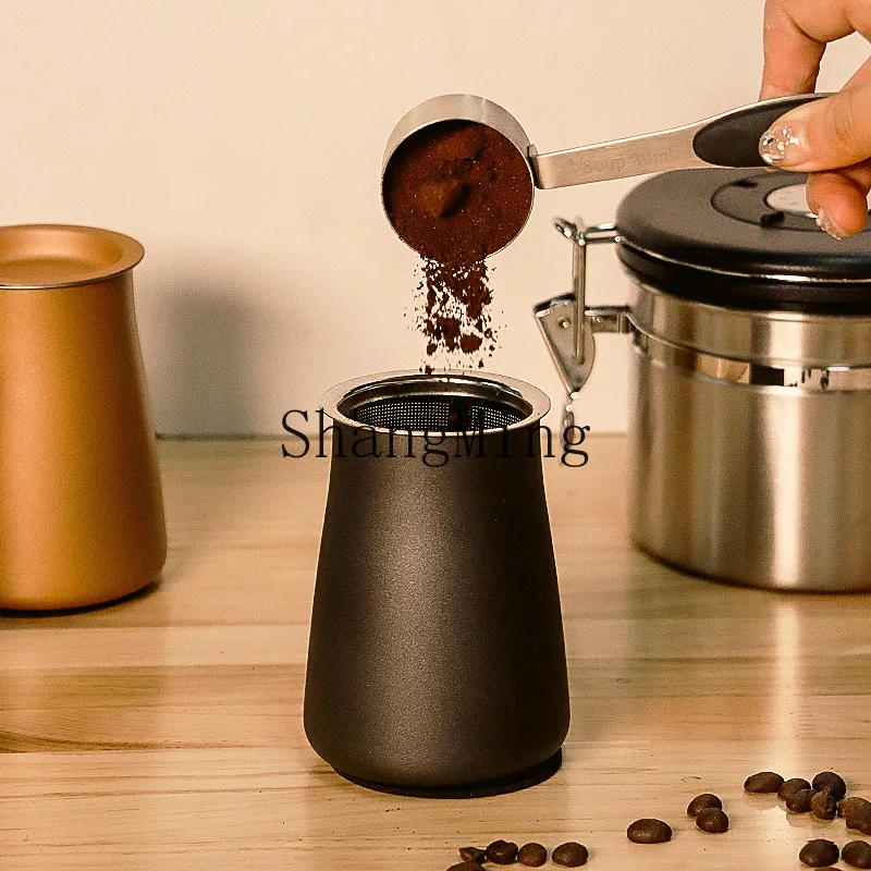 

CL stainless cup powder connector, coffee powder filter, hand brewing coffee utensils