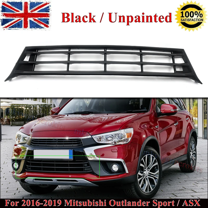 

Front Bumper Lower Grille Grill For Mitsubishi RVR ASX Outlander Sport 2016-2019