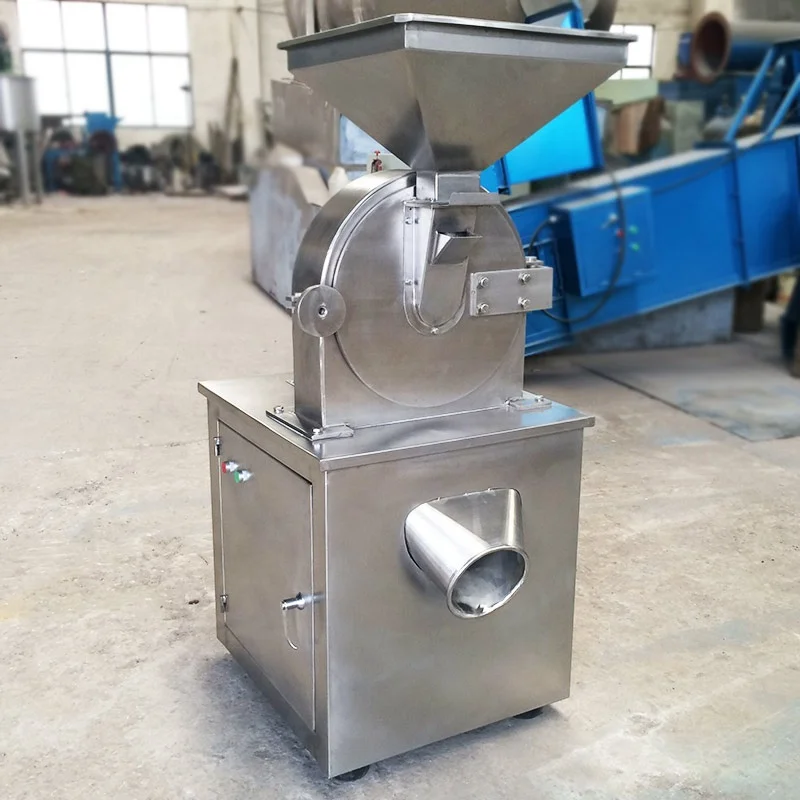Industrial Commercial Pin Mill Herb Sugar Salt Crusher Powder Chilli Spice Grinder Machine Grind Equipment - view 3
