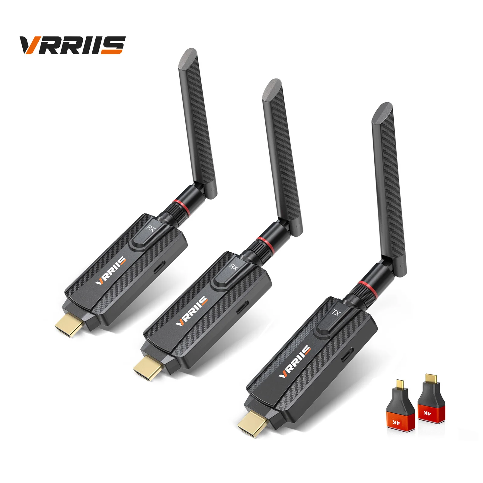 200M 5G Draadloze HDMI Audio Video Zender Ontvanger Extender 1TX Naar 1 2 3 4RX TV Box Camera Laptop PC Naar TV Monitor Projector