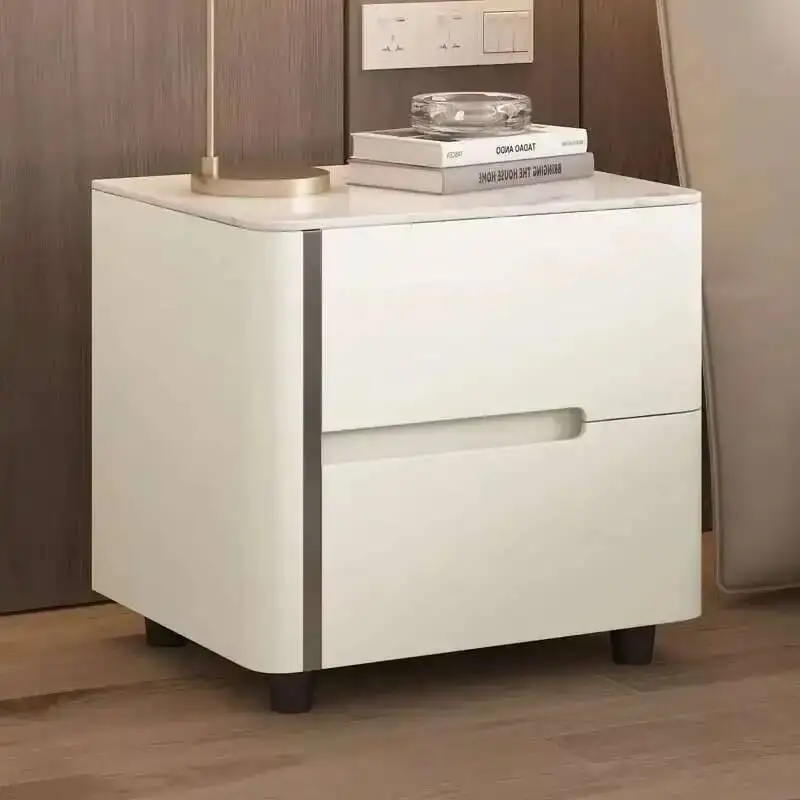 

Luxury Simple Night Table Aesthetic Storage Cute Modern Space Saving Nightstand Nordic Trendy Mesitas De Noche Bedroom Furniture