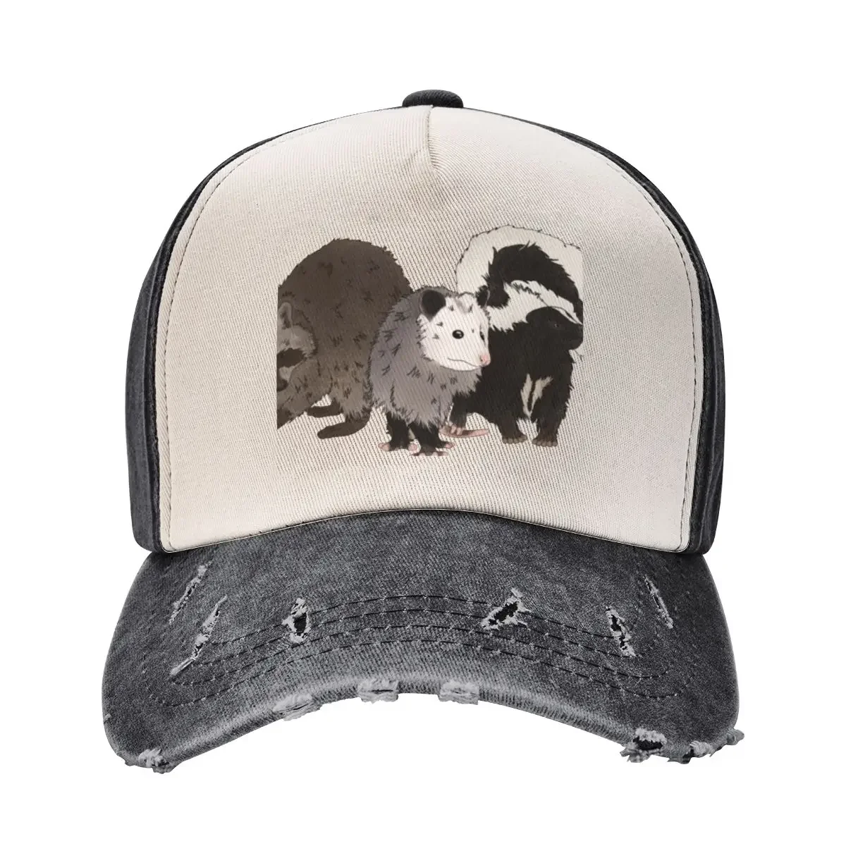 

street cat pack Baseball Cap Bobble Hat fashionable Military Cap Man Women's Men's